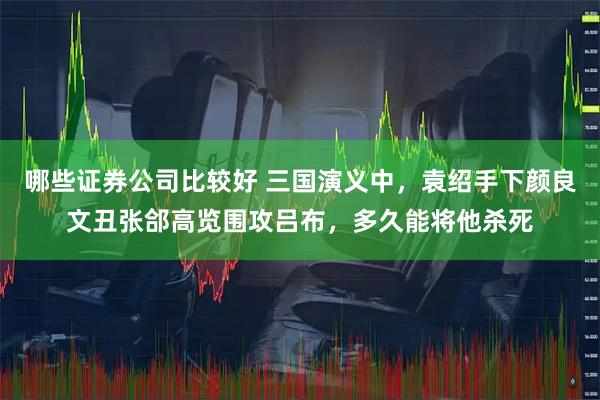 哪些证券公司比较好 三国演义中，袁绍手下颜良文丑张郃高览围攻吕布，多久能将他杀死